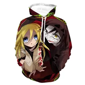Angels of Death Hoodie - Isaac Foster Rachel Gardner 3D Print Hooded Jumper