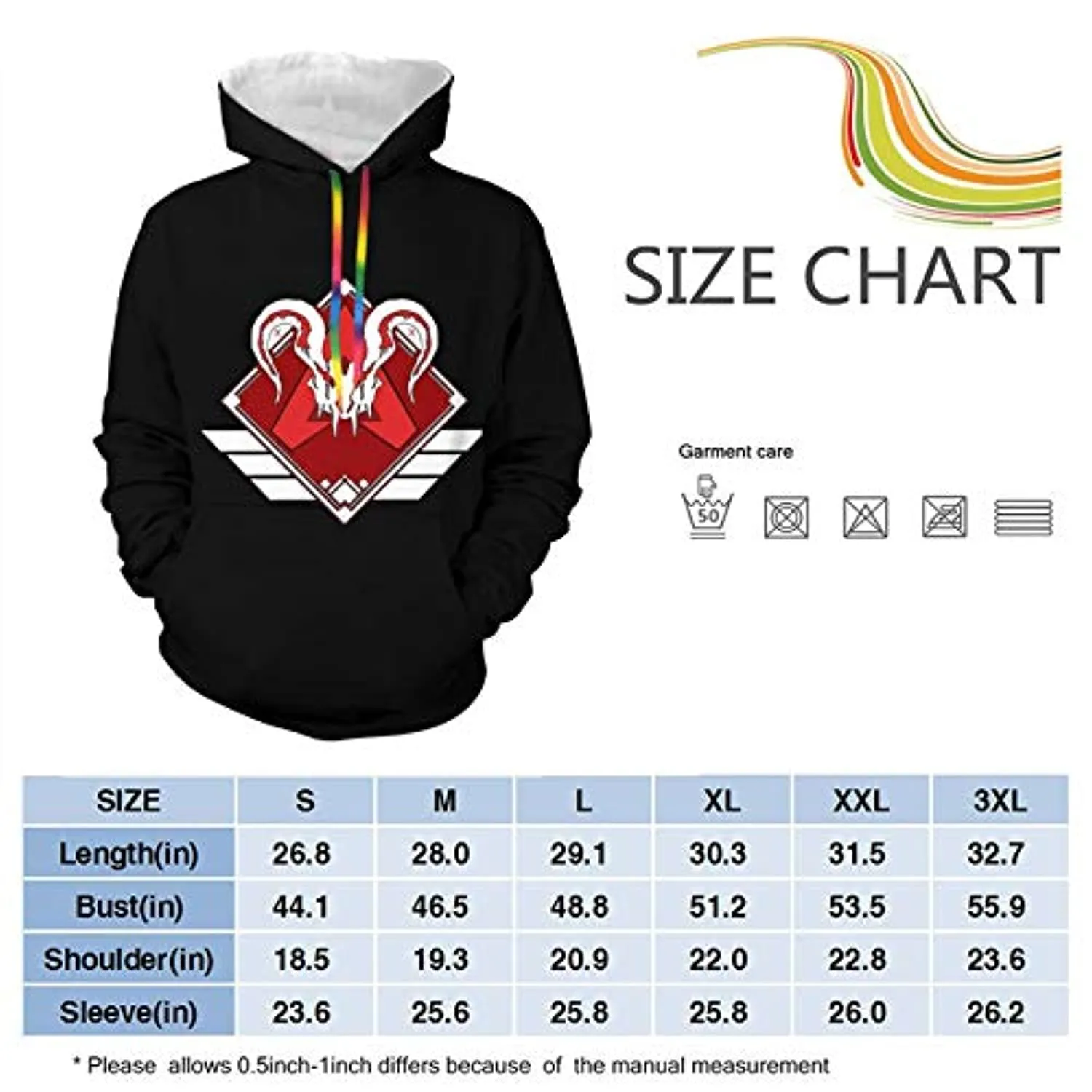 Apex Legends Hoodies - Logo Fashion 3D Print Pullover Gaming Hoodie