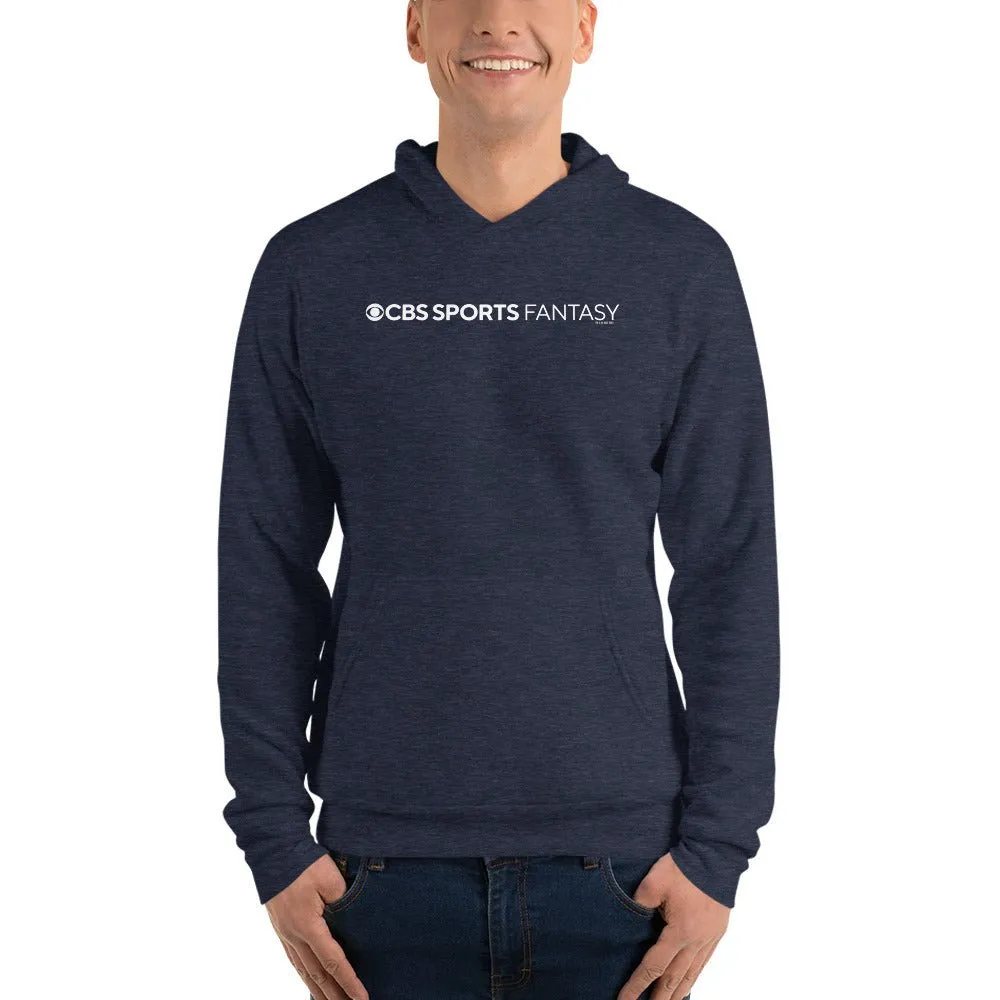 CBS Sports Fantasy Logo Adult Fleece Hooded Sweatshirt