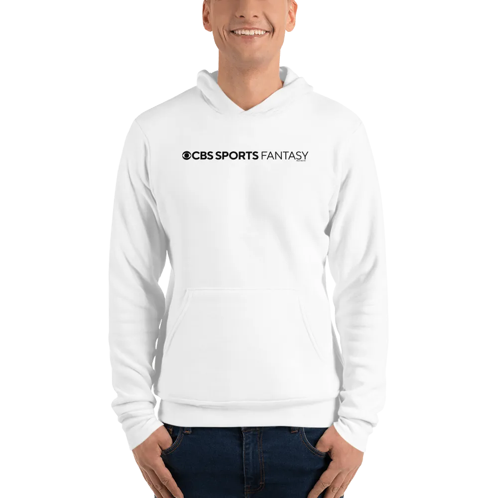 CBS Sports Fantasy Logo Adult Fleece Hooded Sweatshirt