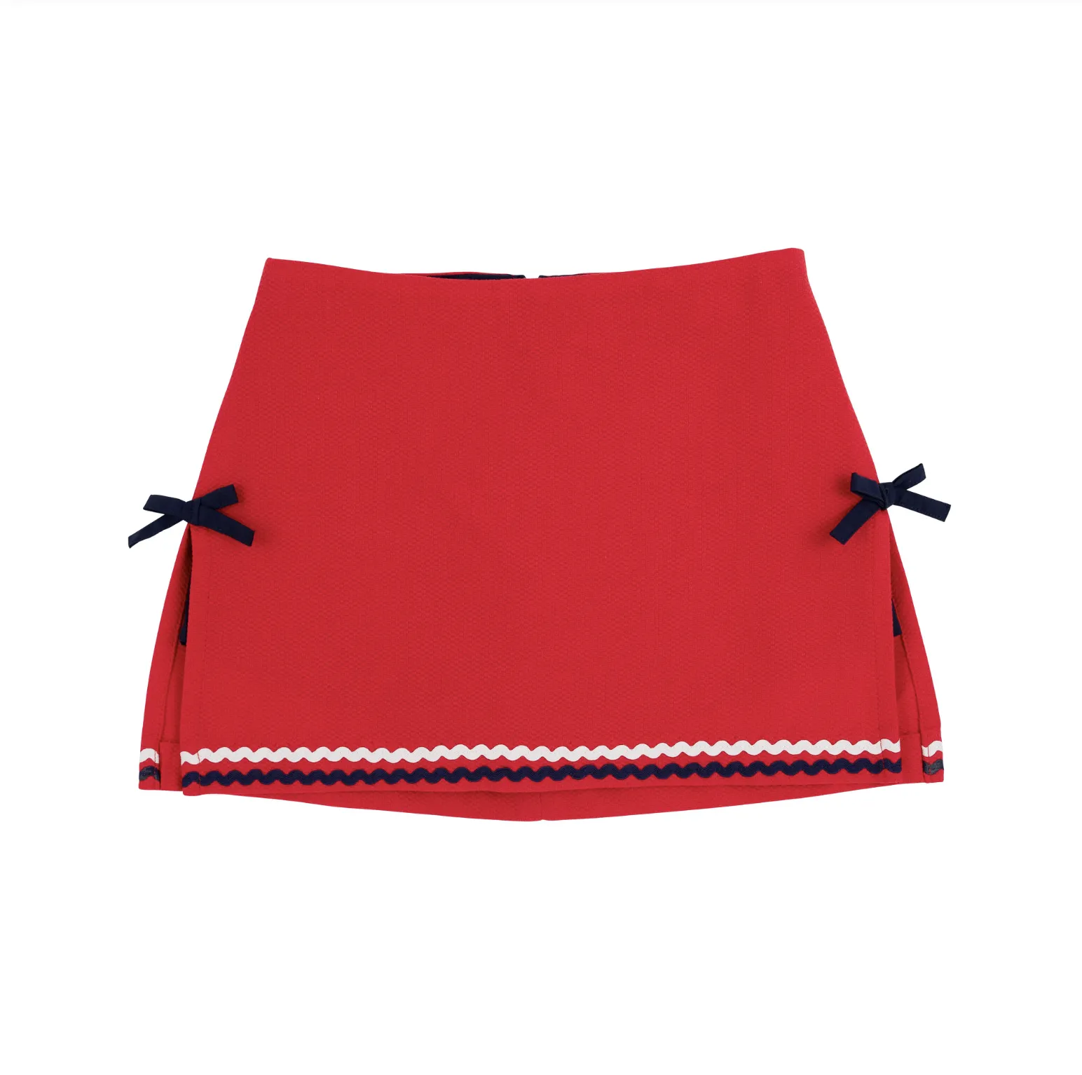 Clays Club Skort Richmond Red Pique/Nantucket Navy/Richmond Red
