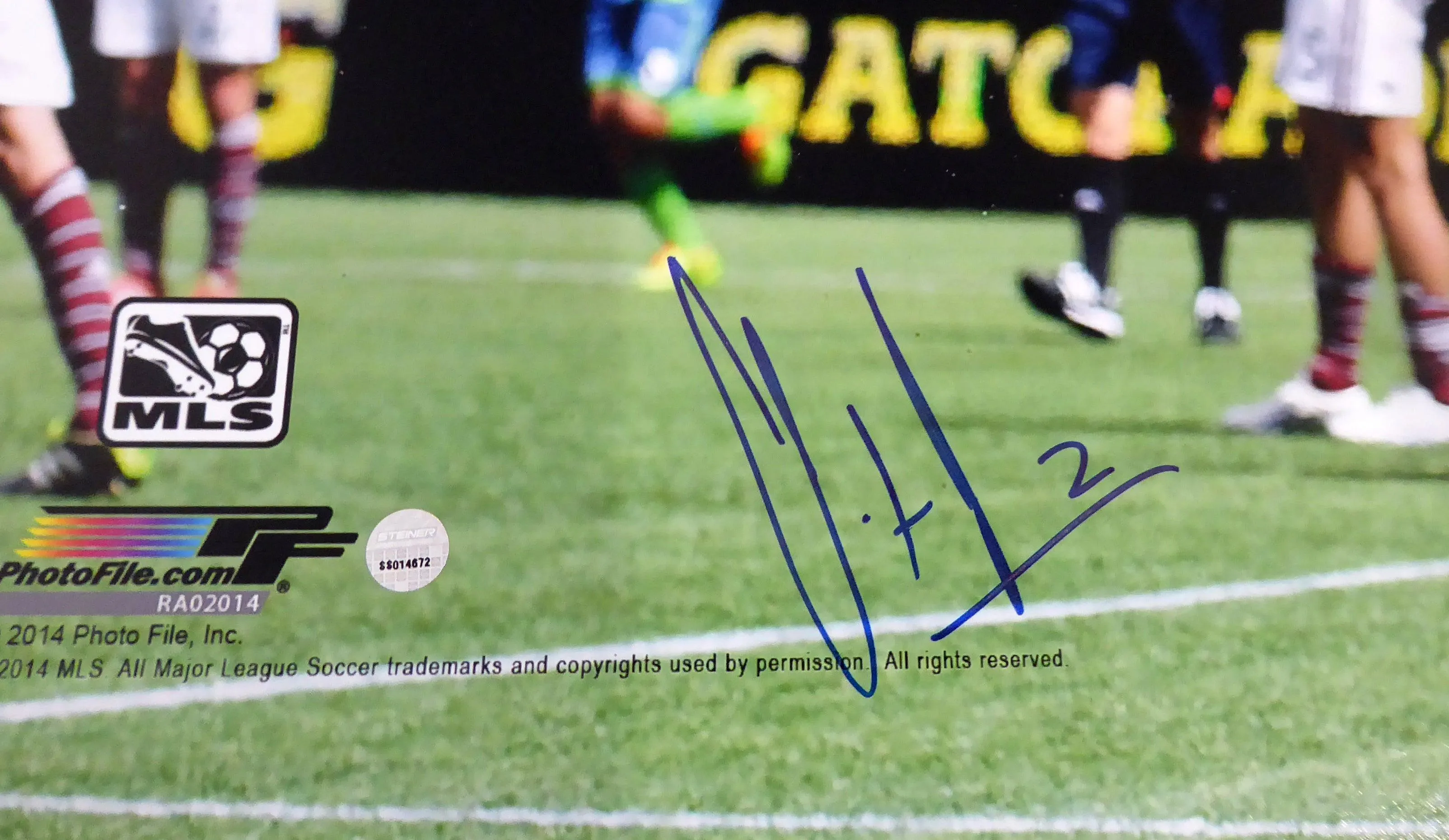 Clint Dempsey Autographed 16x20 Photo Seattle Sounders Fanatics Holo Stock #194856