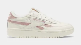 Club C Double Womens Lifestyle Shoes (White/Pink)