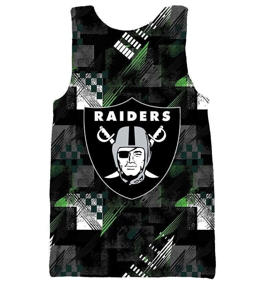 Football Okland Raiders Hoodies - Pullover Sport Football Black Hoodie
