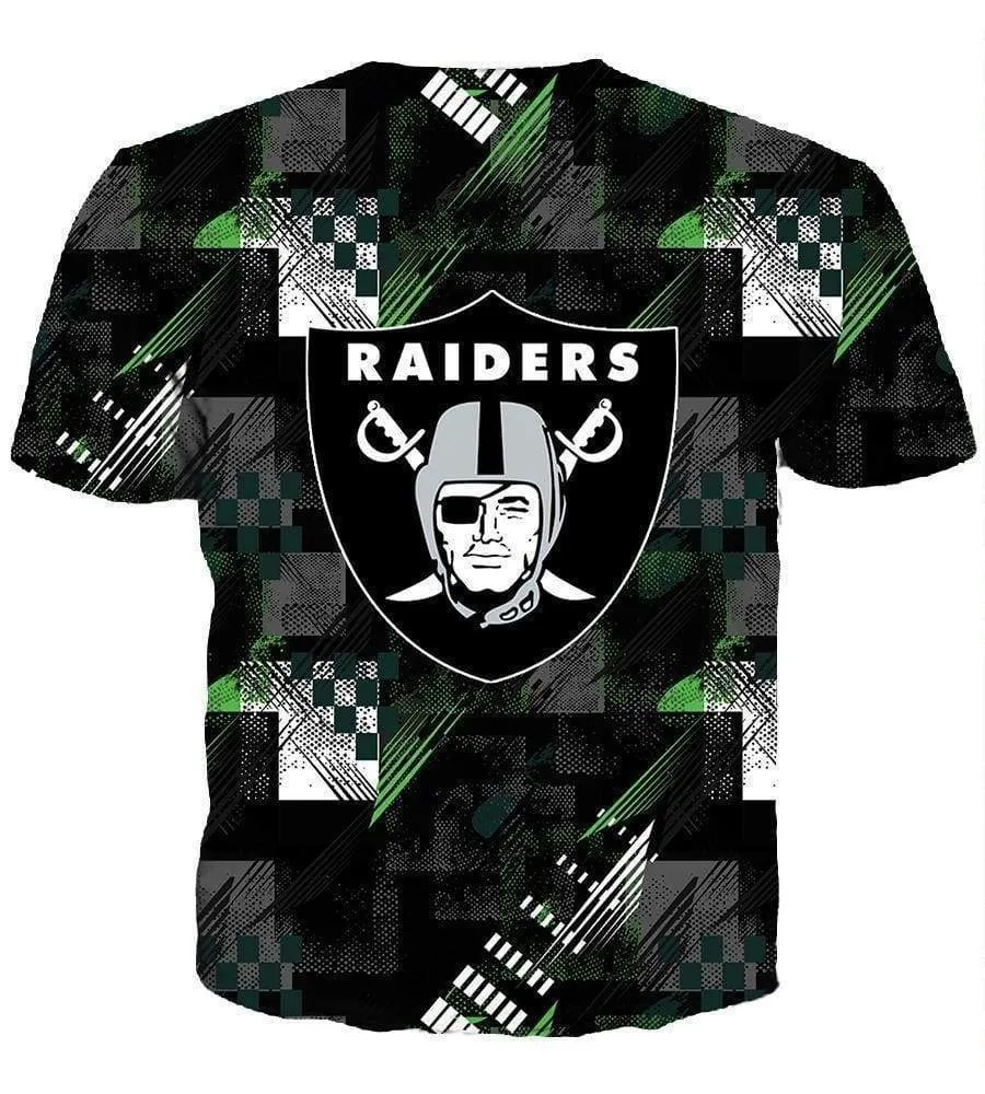 Football Okland Raiders Hoodies - Pullover Sport Football Black Hoodie