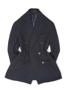 Gabucci - Navy DB. Cotton/Wool Hopsack Sports Jacket 50