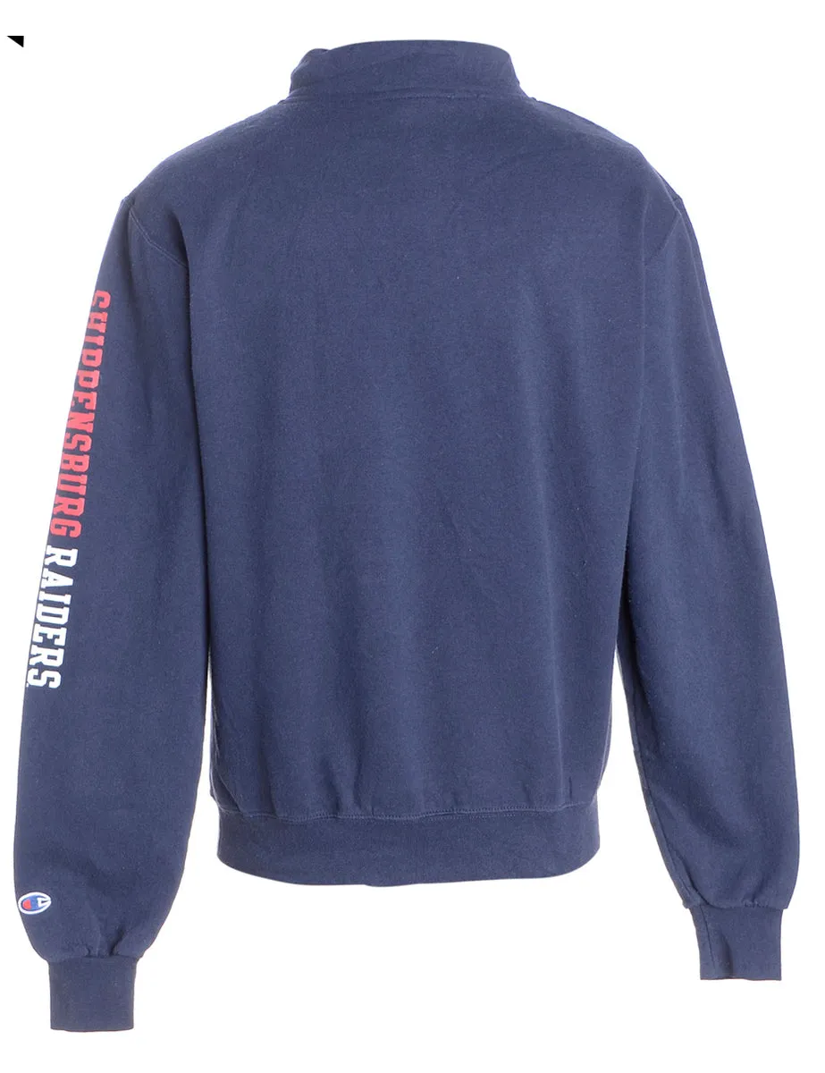 Label Kev High Neck Zip Sweatshirt