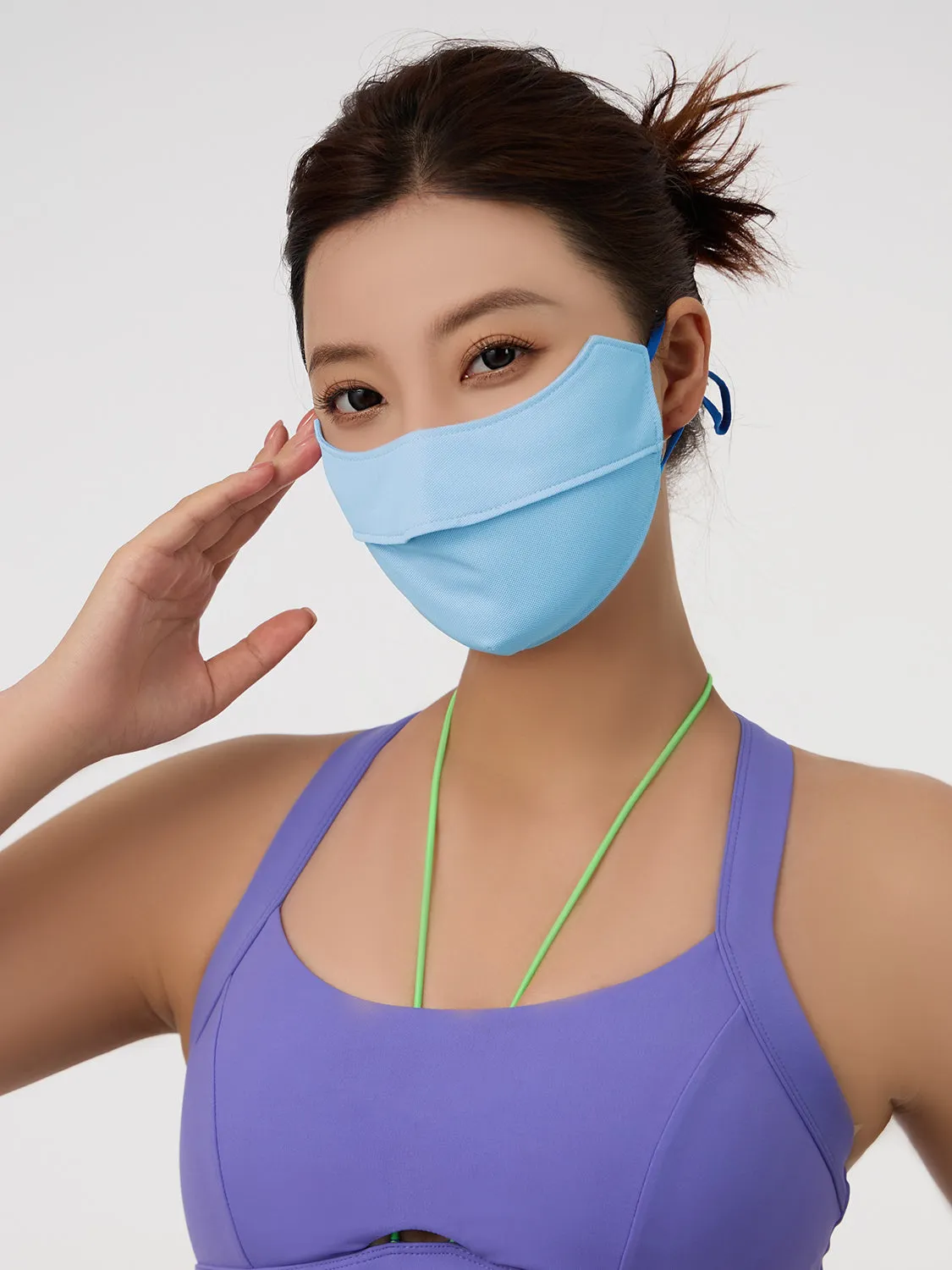 MDOG Patchwork Outdoor Sports Sunscreen Face Mask UPF50 
