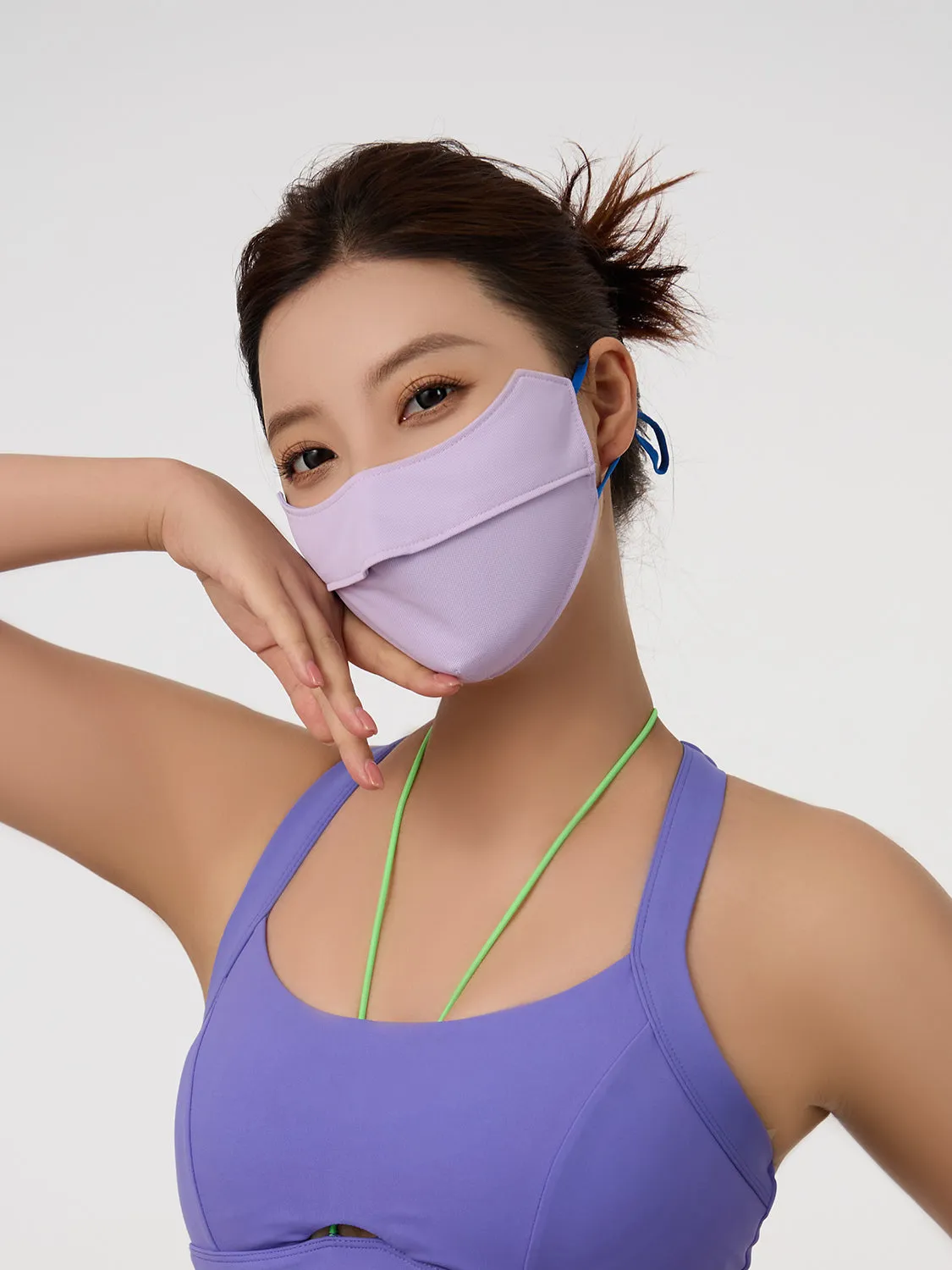 MDOG Patchwork Outdoor Sports Sunscreen Face Mask UPF50 