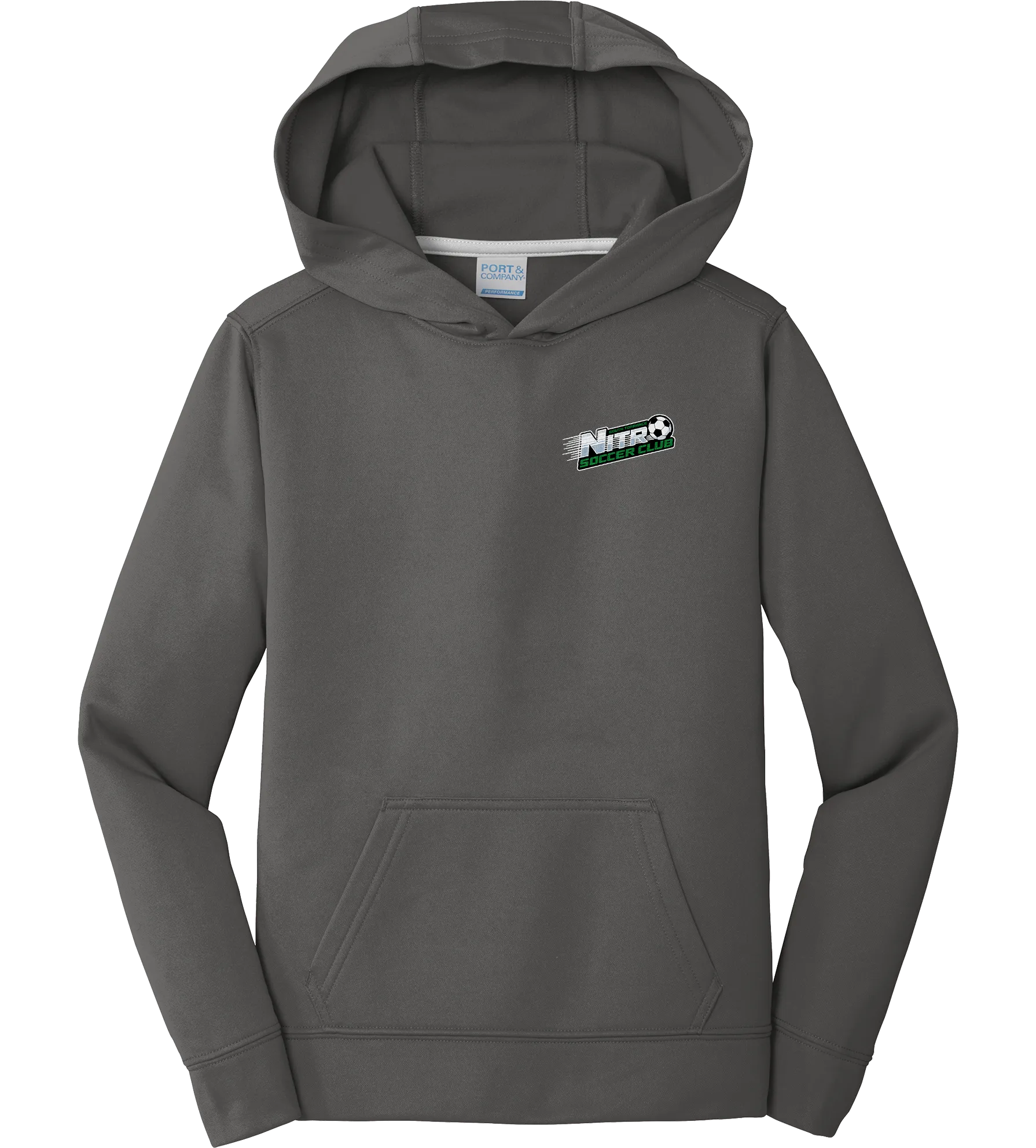 Nitro Soccer Youth Performance Fleece Pullover Hooded Sweatshirt