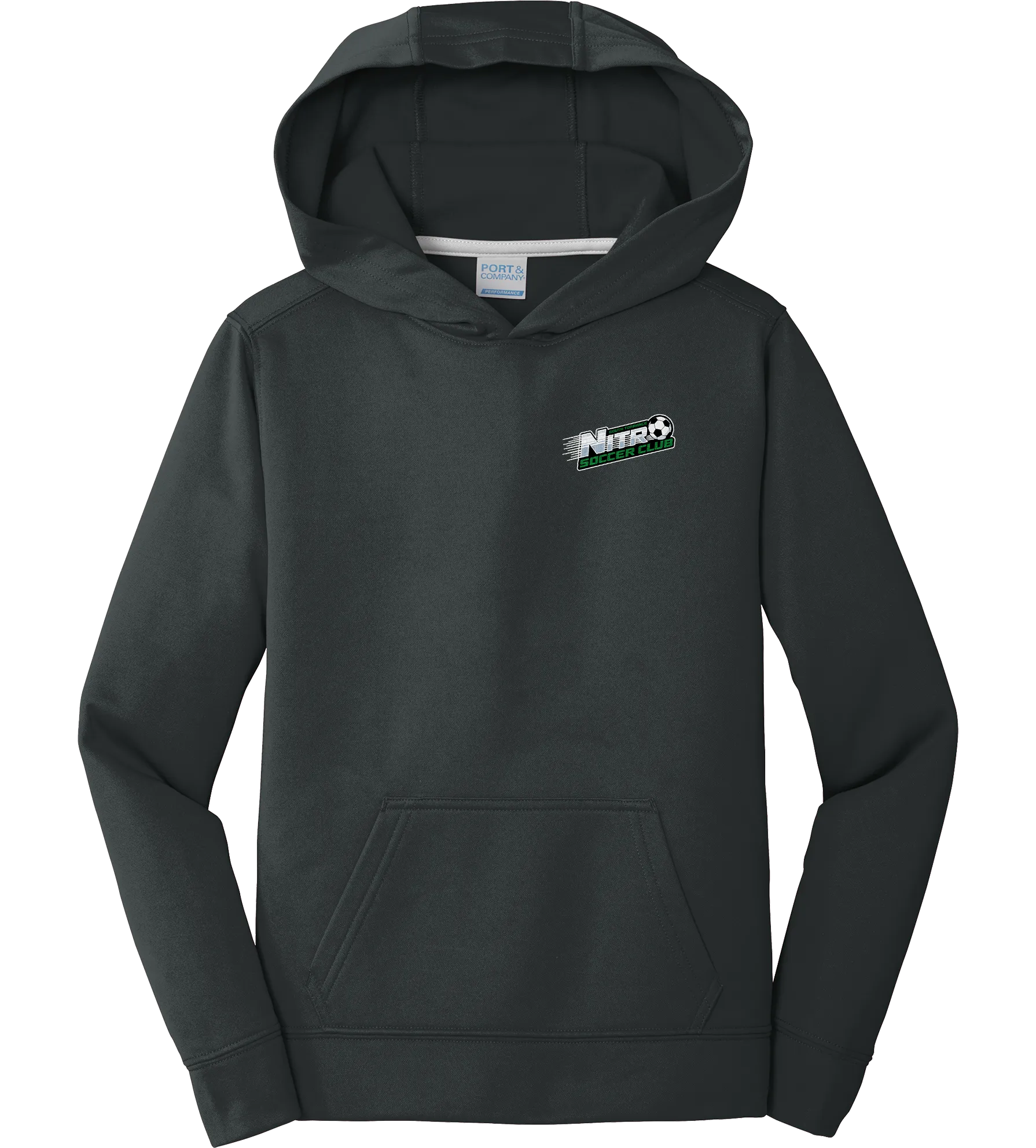 Nitro Soccer Youth Performance Fleece Pullover Hooded Sweatshirt