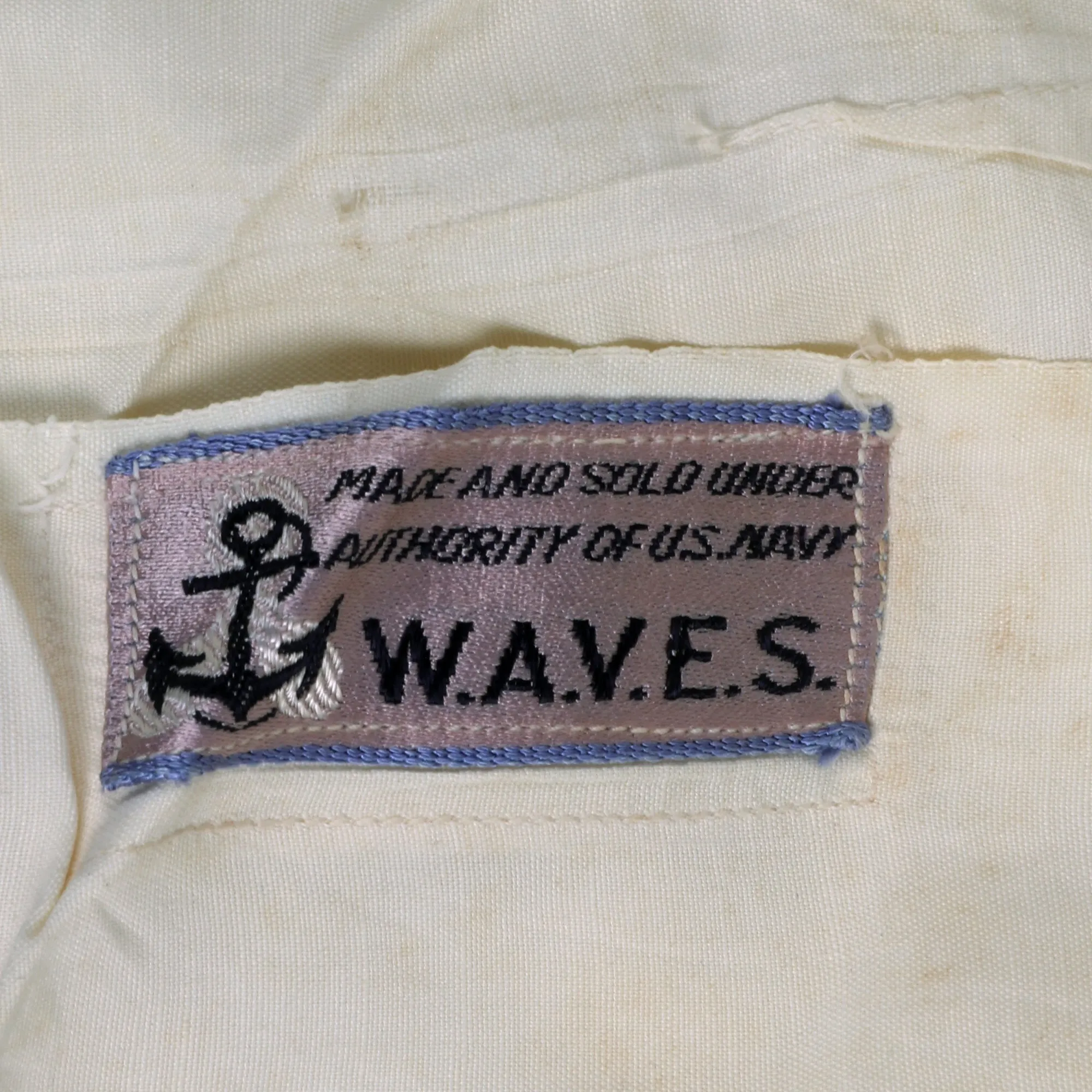 Original U.S. WWII Named W.A.V.E.S. Grouping with Rare Undershirt - Mary C. Hibbert