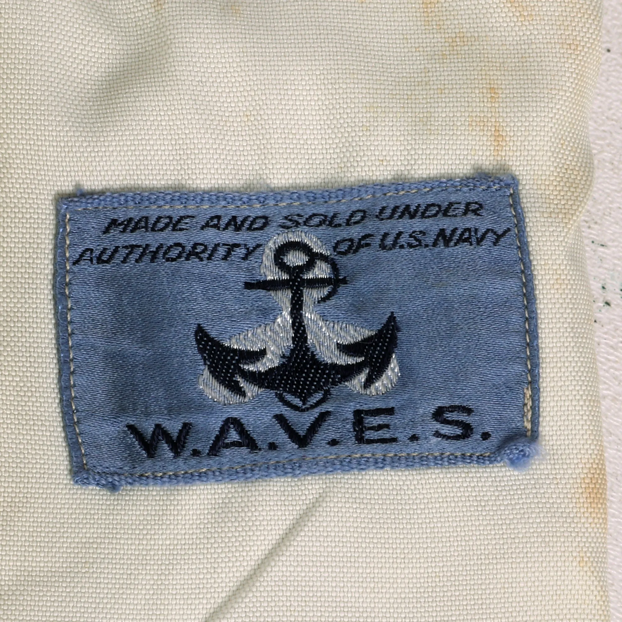 Original U.S. WWII Named W.A.V.E.S. Grouping with Rare Undershirt - Mary C. Hibbert