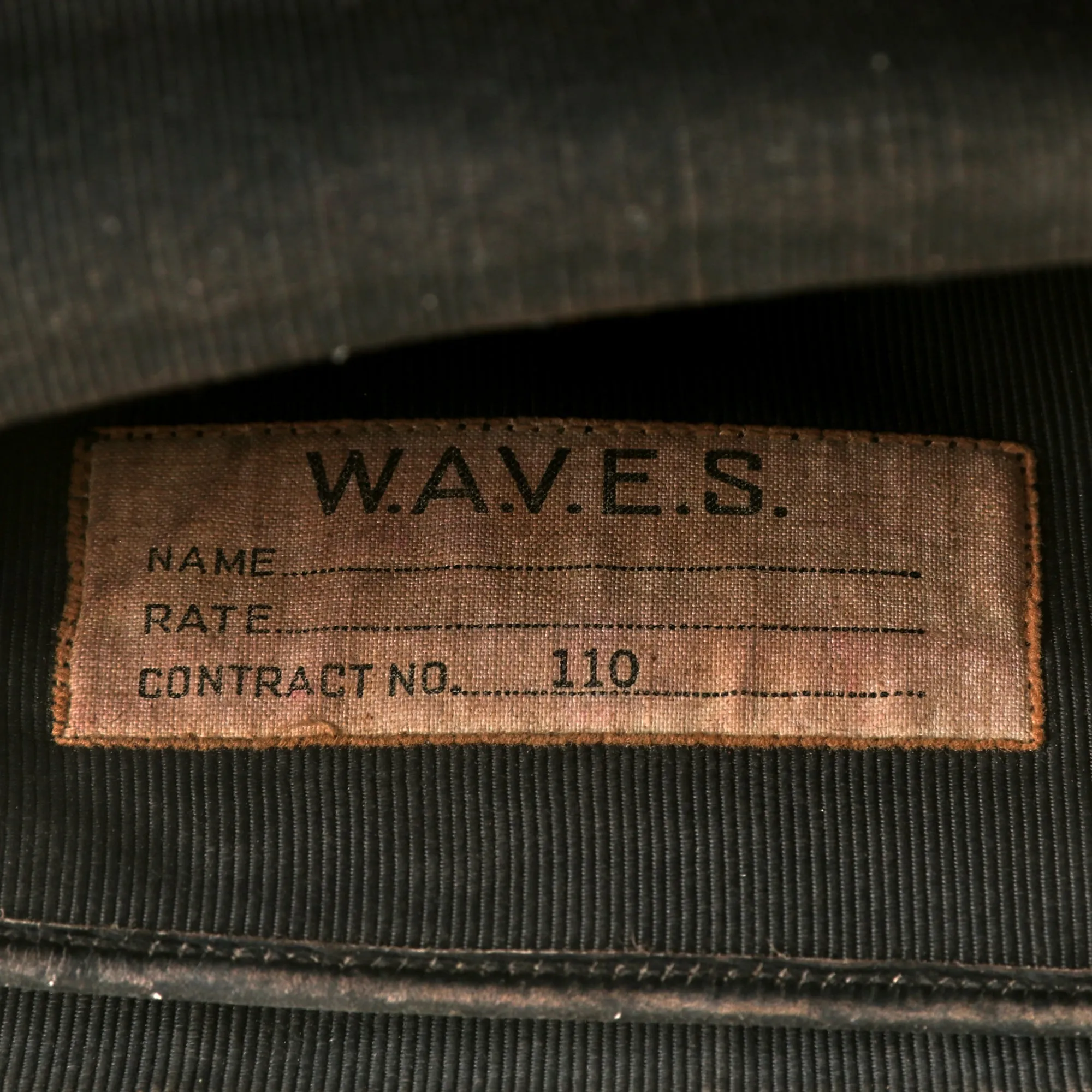 Original U.S. WWII Named W.A.V.E.S. Grouping with Rare Undershirt - Mary C. Hibbert