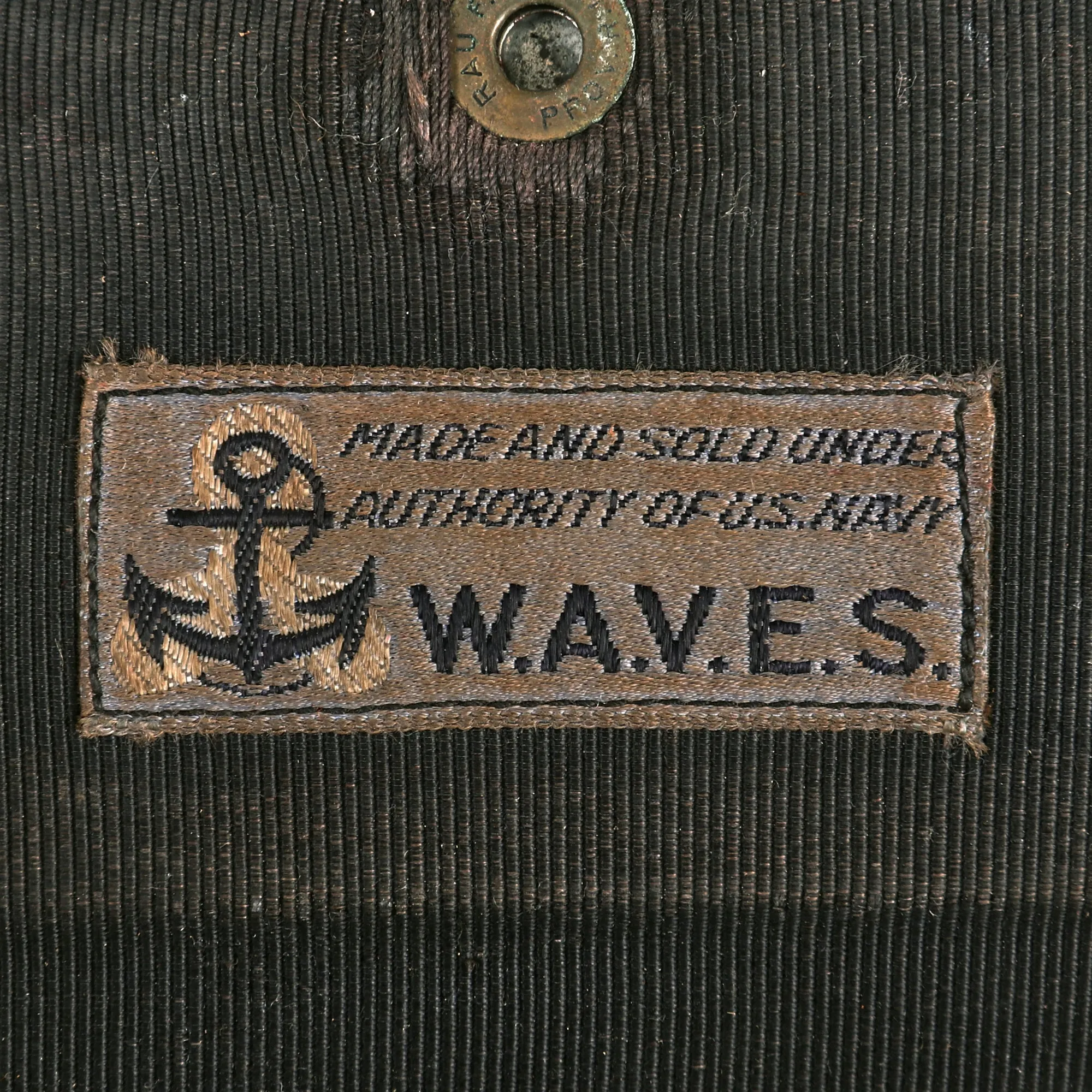 Original U.S. WWII Named W.A.V.E.S. Grouping with Rare Undershirt - Mary C. Hibbert
