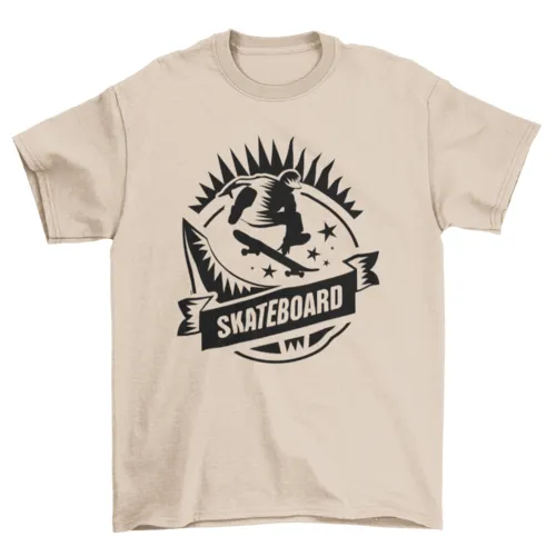 Skateboarding t-shirt