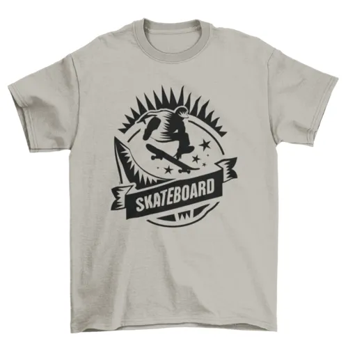 Skateboarding t-shirt