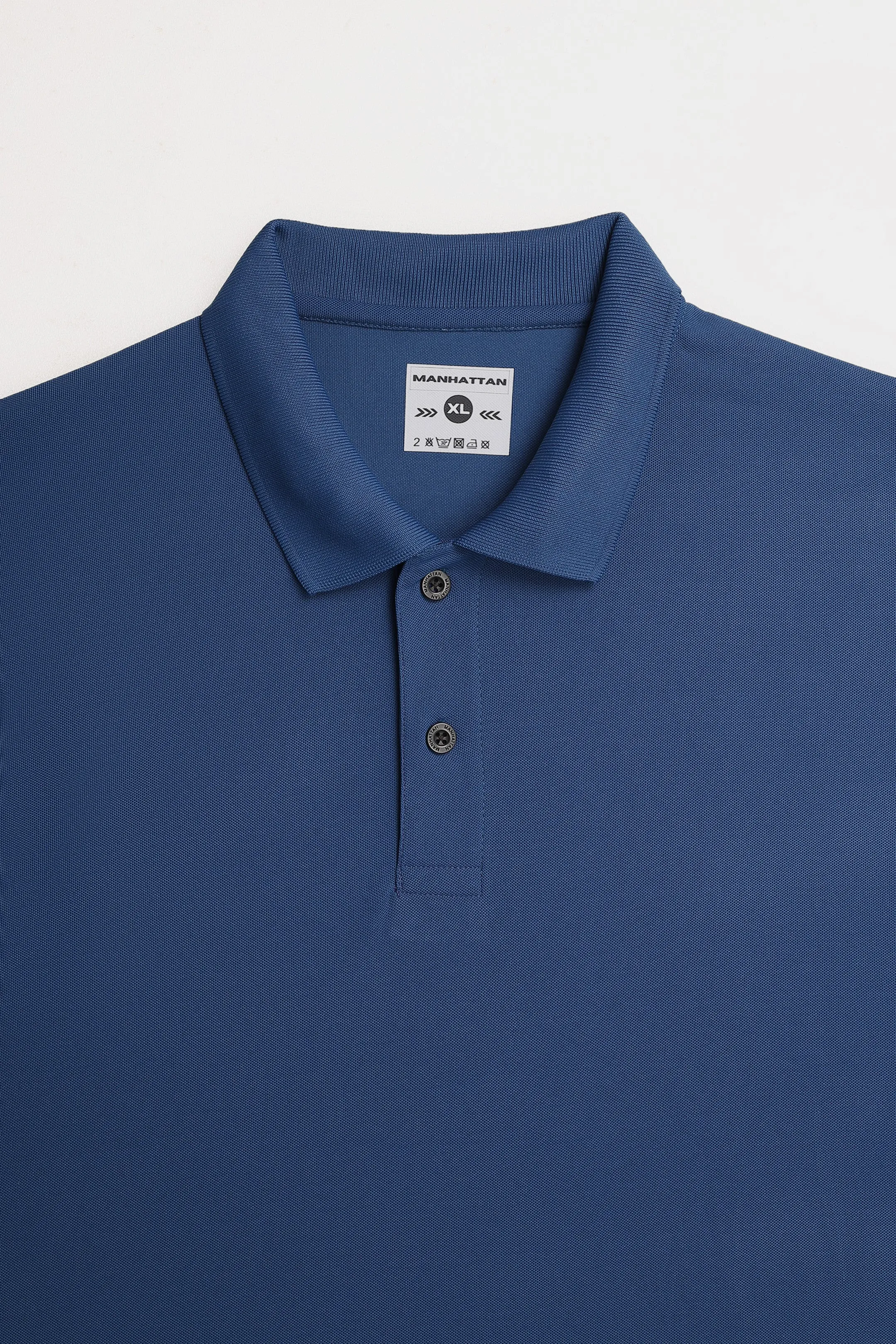 Sports Dry Fit Dark Blue Polo T Shirts (Micro Polyester)