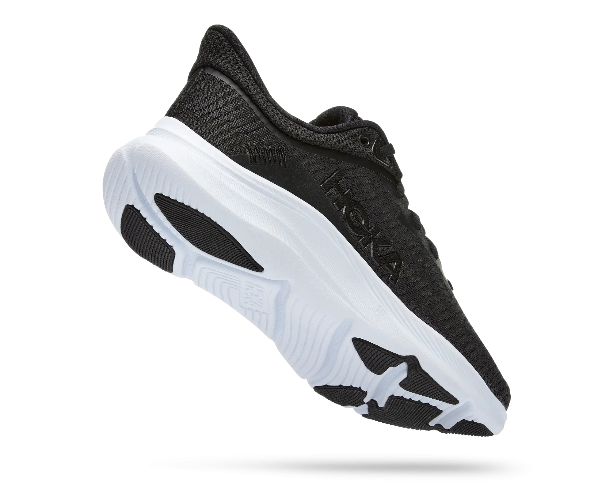 Women's Hoka Solimar Color: Black / White (WIDE WIDTH)
